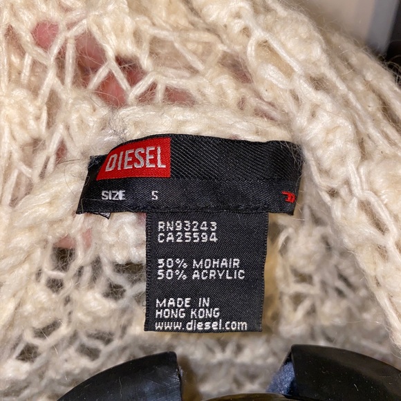 Mohair Diesel sweater dress - Picture 3 of 4